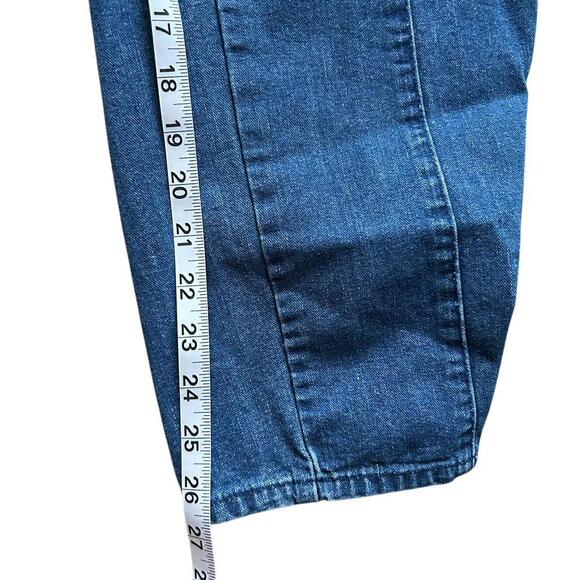 Vintage Brittania Jeans Denim Pants Pleated Size 7 High Waisted 80s - Picture 5 of 8